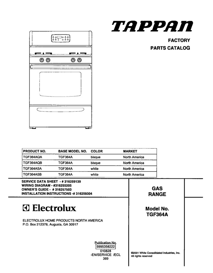 Diagram for TGF364AQA