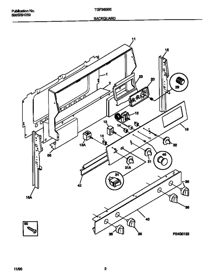 Diagram for TGF365BEDB
