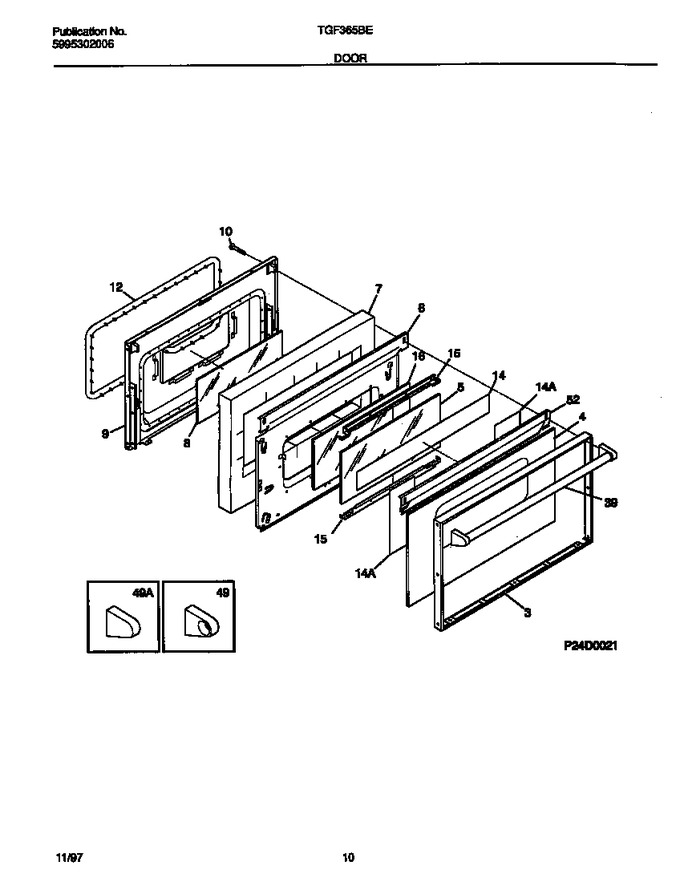 Diagram for TGF365BEWC