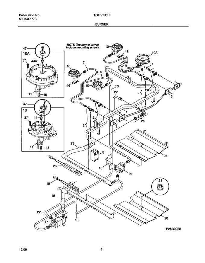 Diagram for TGF365CHSF