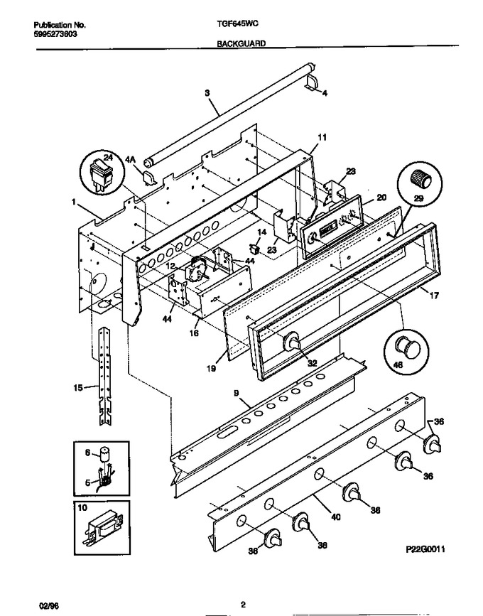 Diagram for TGF645WCWA