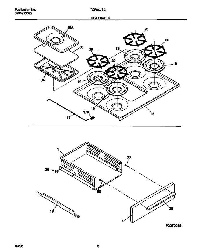 Diagram for TGF657BCW1