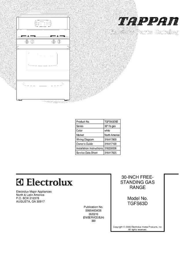 Diagram for TGFS63DSE