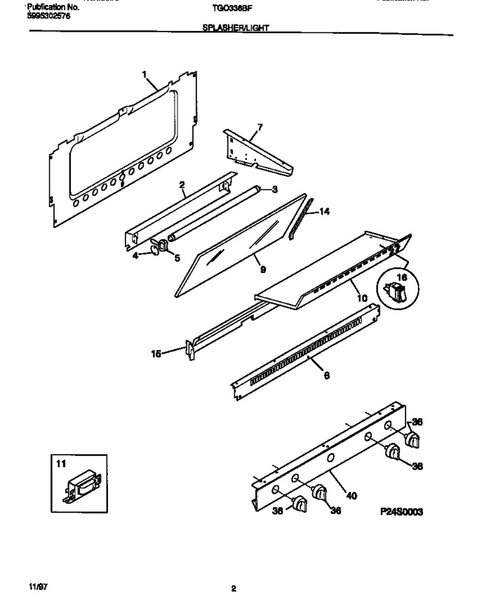 Diagram for TGO336BFW1