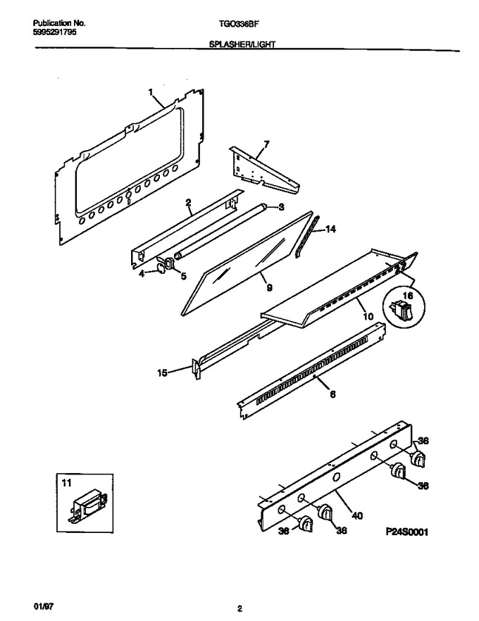 Diagram for TGO336BFDA