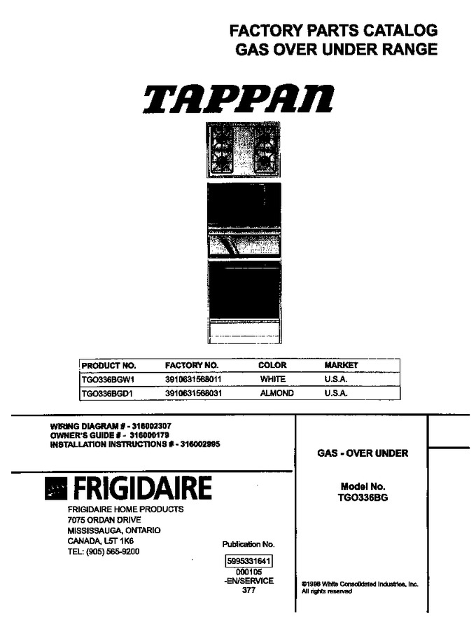 Diagram for TGO336BGD1