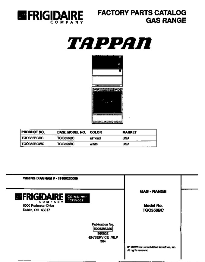 Diagram for TGO356BCWC