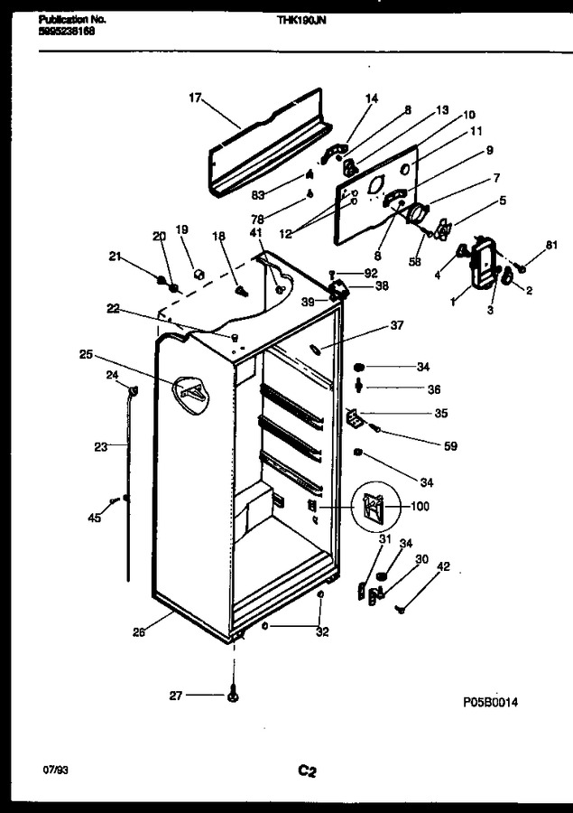 Diagram for THK190JN2W