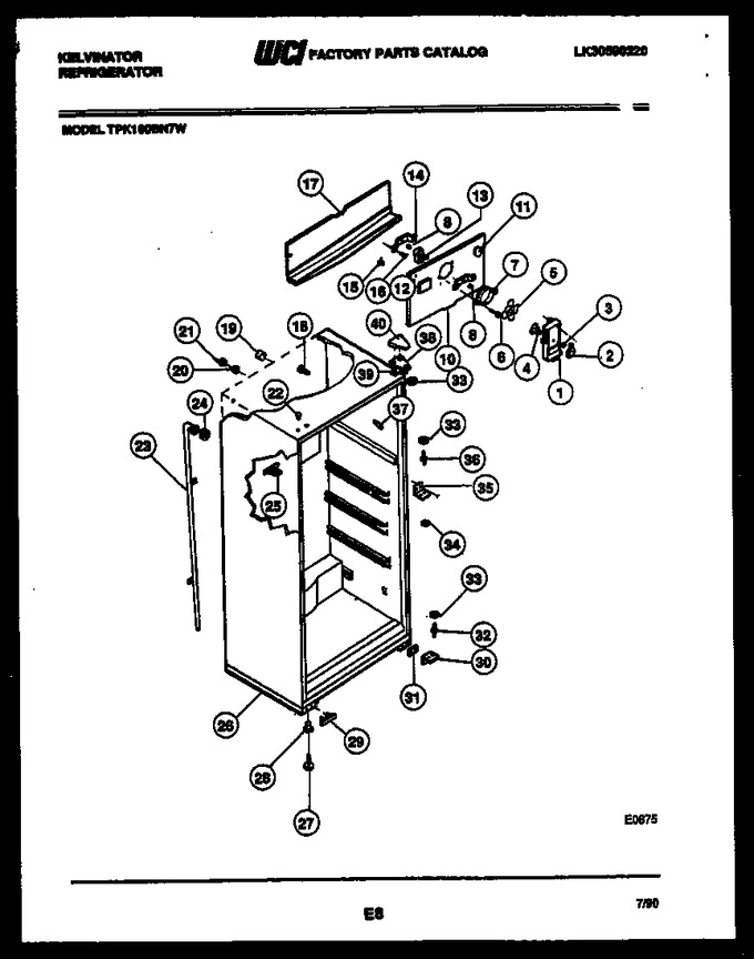 Diagram for TPK160BN7D
