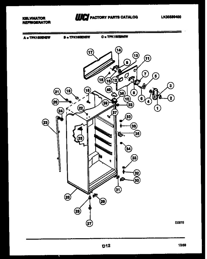 Diagram for TPK160EN4D
