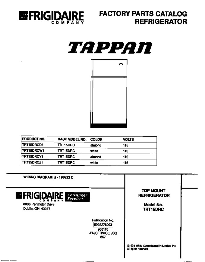 Diagram for TRT15DRCY1