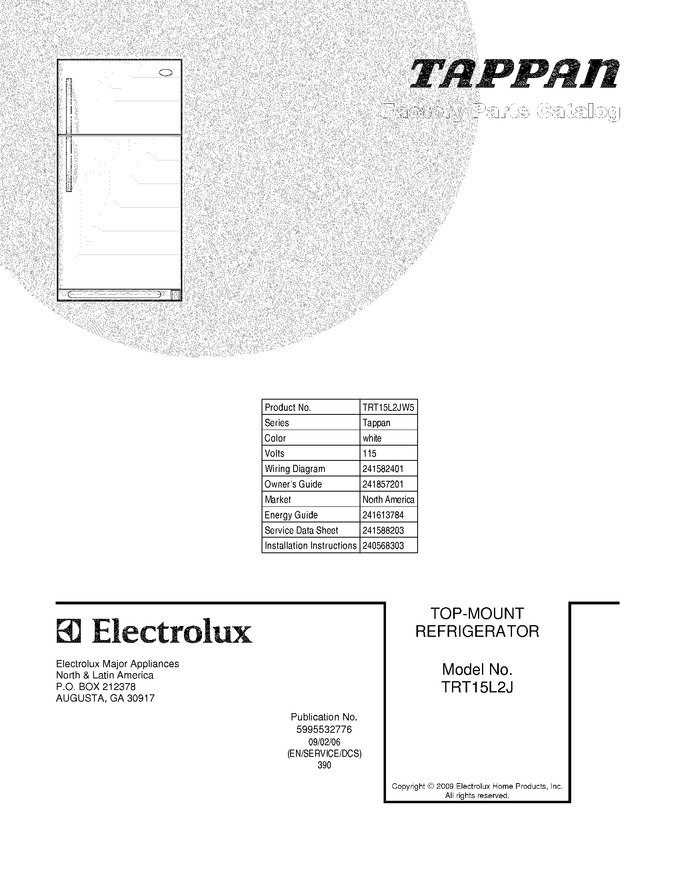 Diagram for TRT15L2JW5