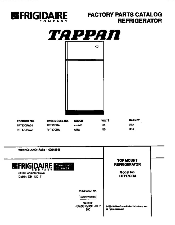 Diagram for TRT17CRAW1