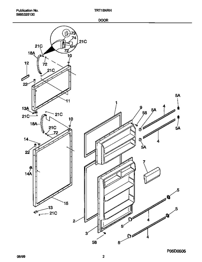 Diagram for TRT18NRHW0