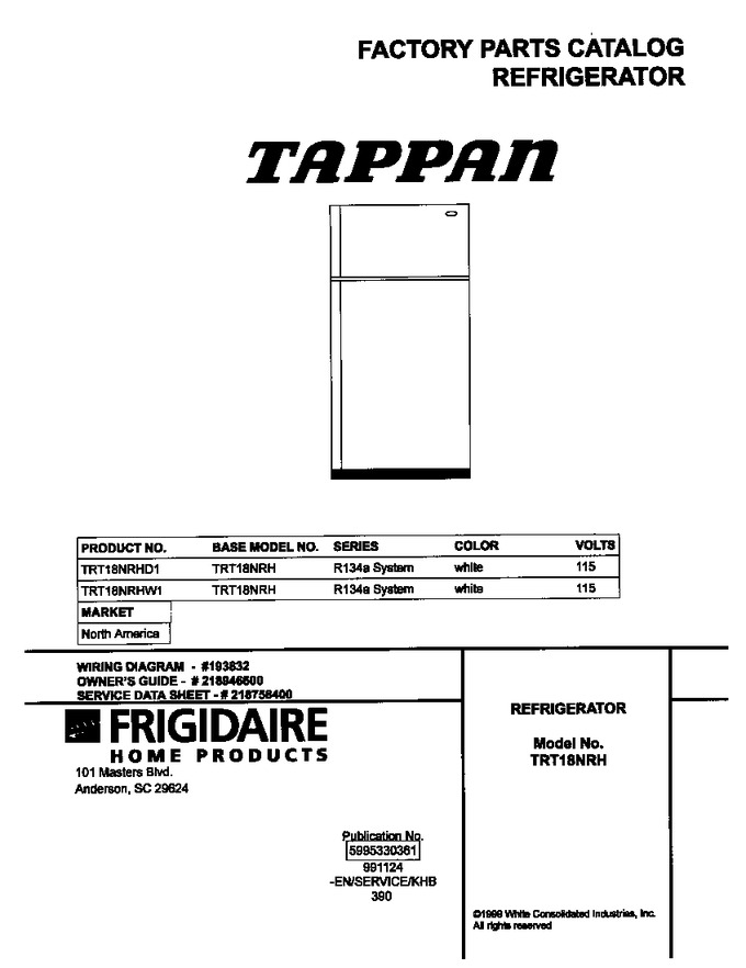 Diagram for TRT18NRHD1
