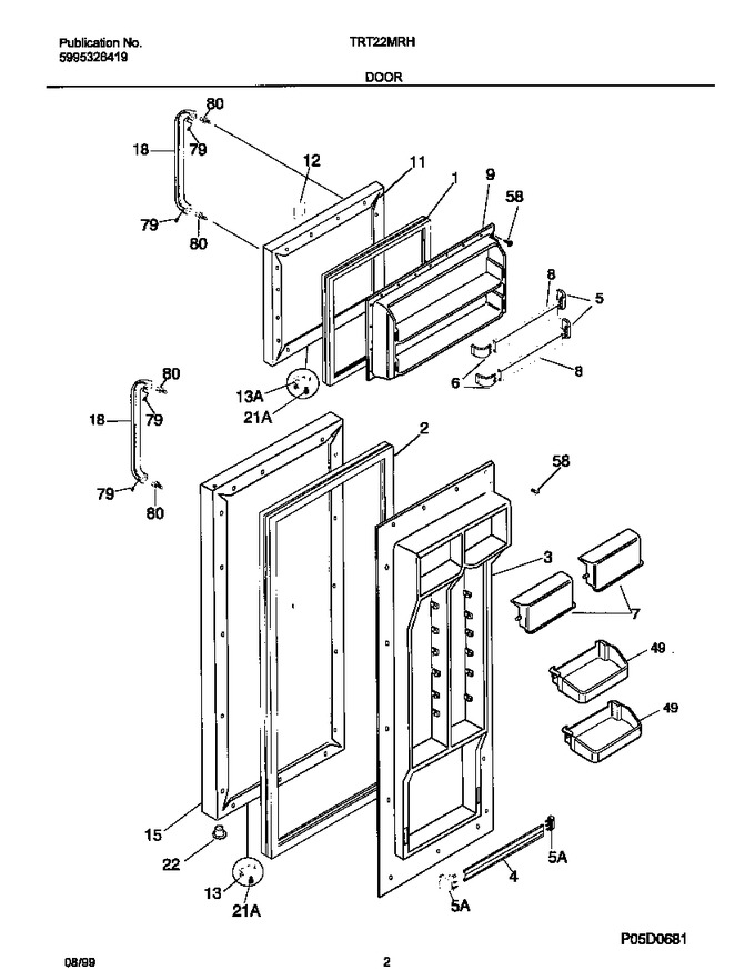 Diagram for TRT22MRHB0