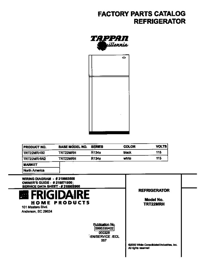 Diagram for TRT22MRHW2