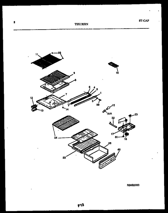 Diagram for TSX130HN1T