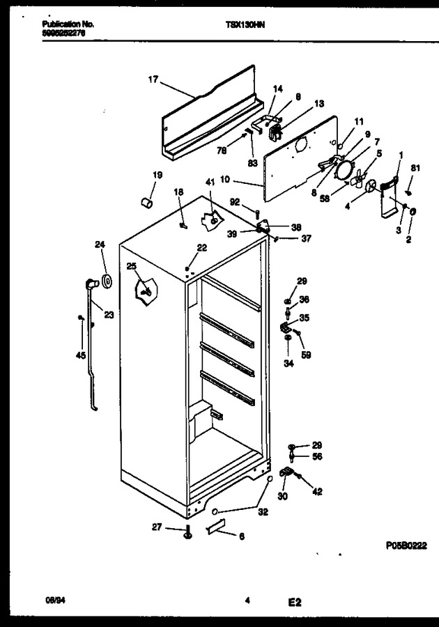 Diagram for TSX130HN2D