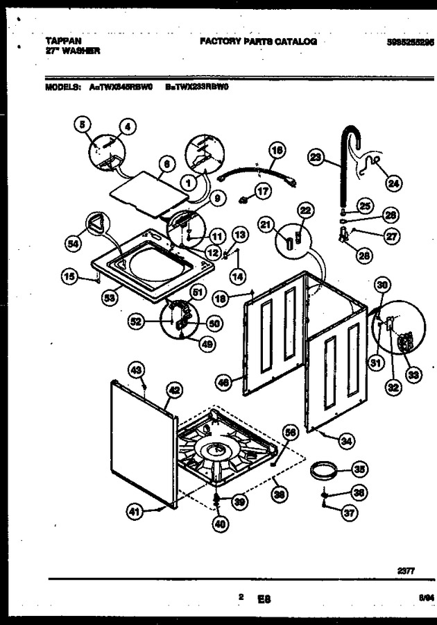 Diagram for TWX645RBD0