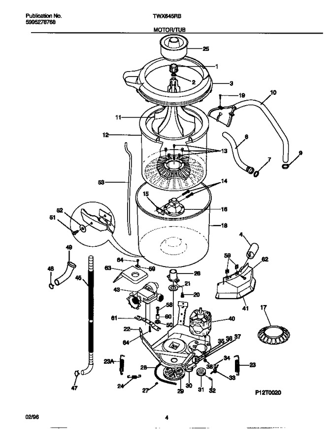 Diagram for TWX645RBD4
