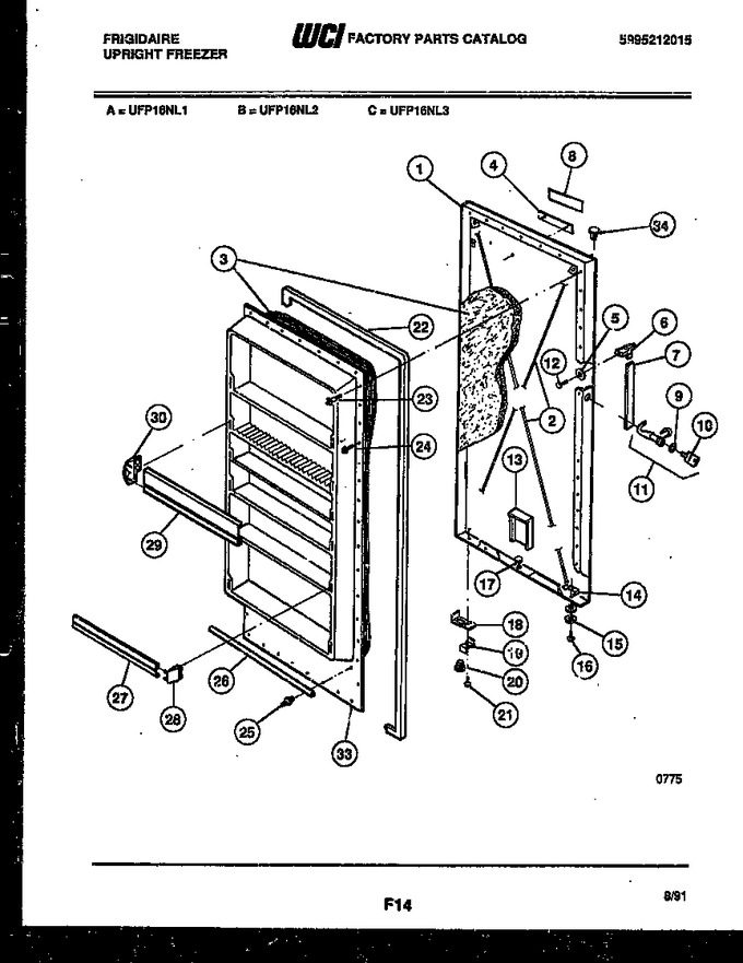 Diagram for UFP16NL2