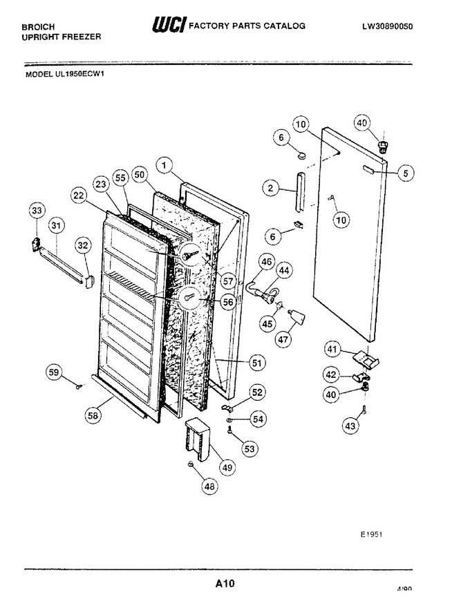 Diagram for UL1950ECW1