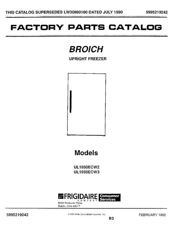 Diagram for UL1950ECW3