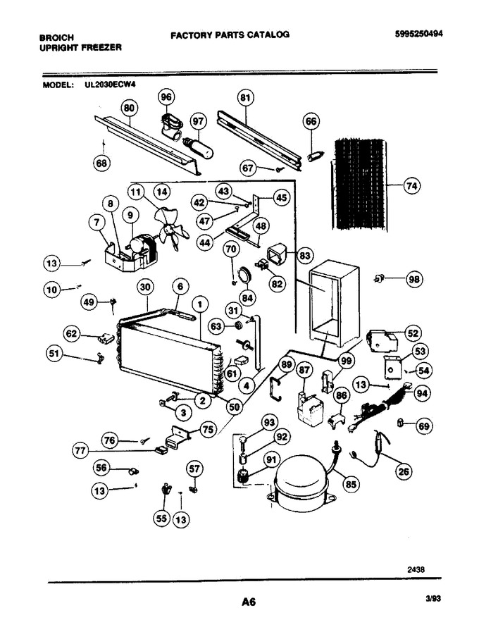 Diagram for UL2030ECW4