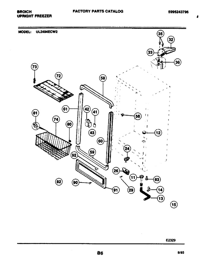 Diagram for UL2494ECW2