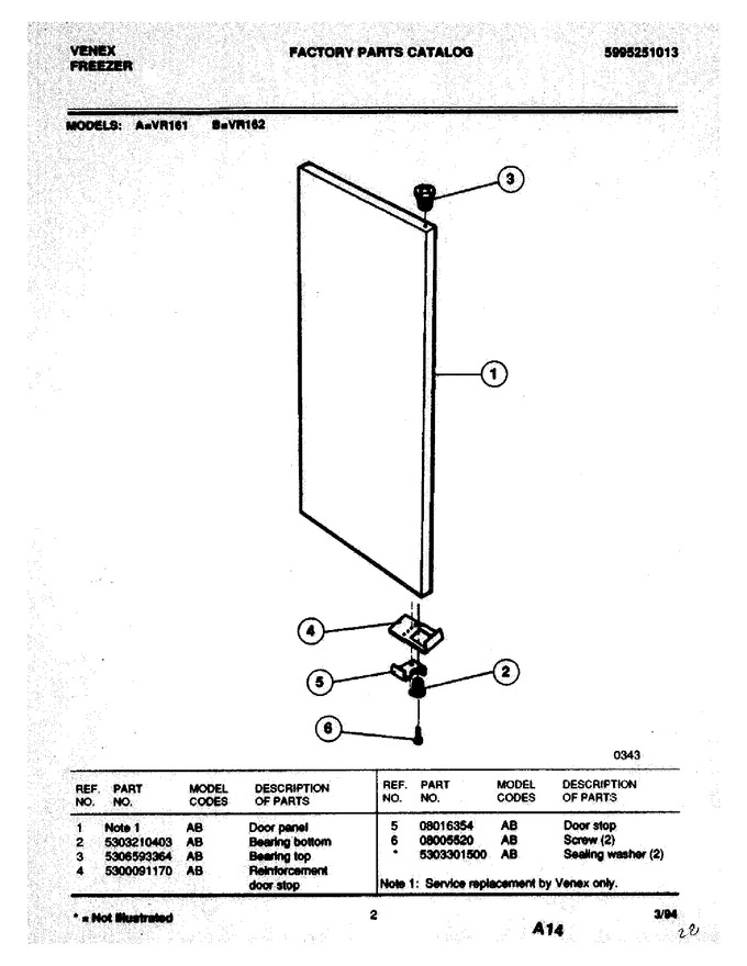 Diagram for VR162