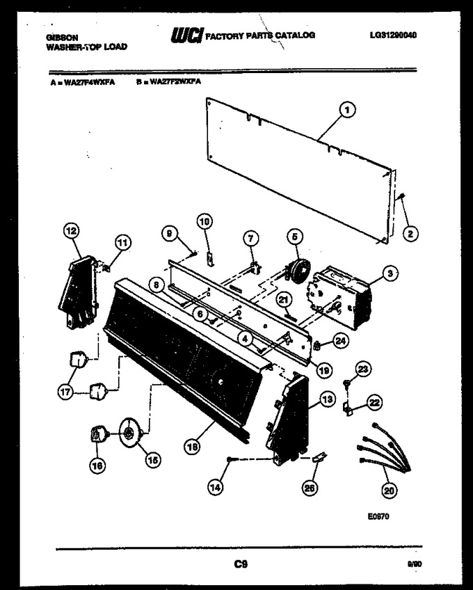 Diagram for WA27F4WXFA