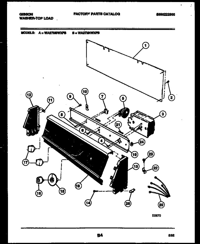 Diagram for WA27M6WXFB