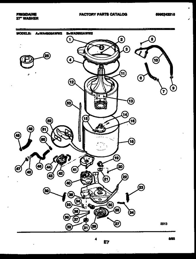 Diagram for WA3900AWW2