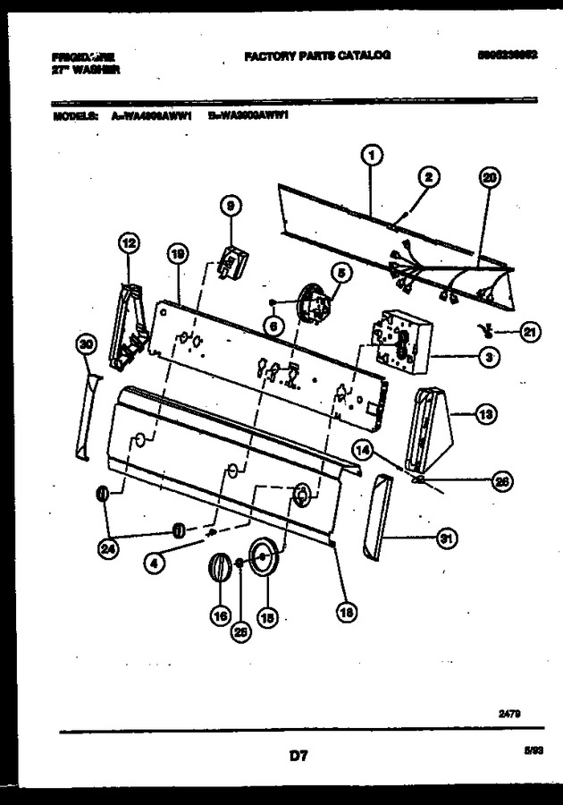 Diagram for WA4900AWW1