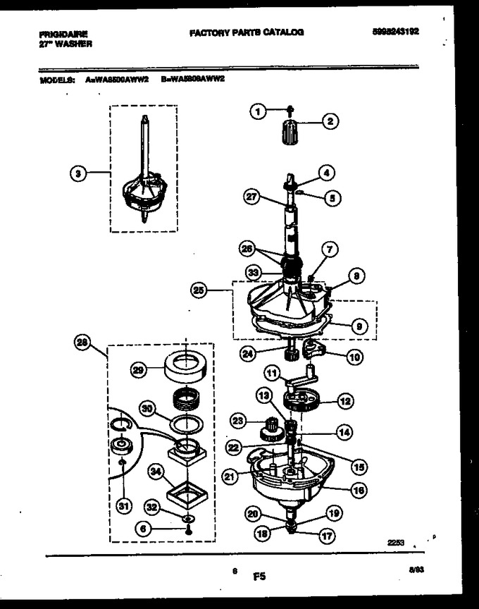 Diagram for WA6500ADD2