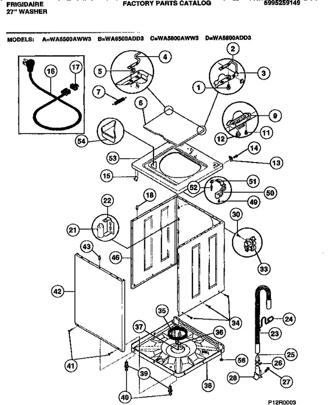 Diagram for WA5800AWW3