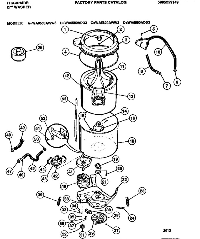 Diagram for WA5800AWW3
