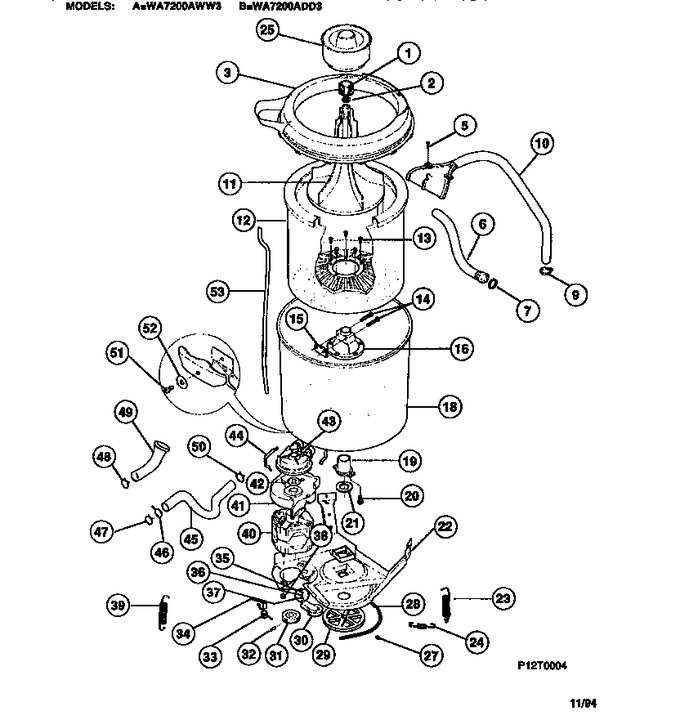 Diagram for WA7200ADD3