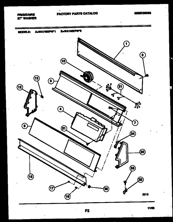 Diagram for WA7400PW1