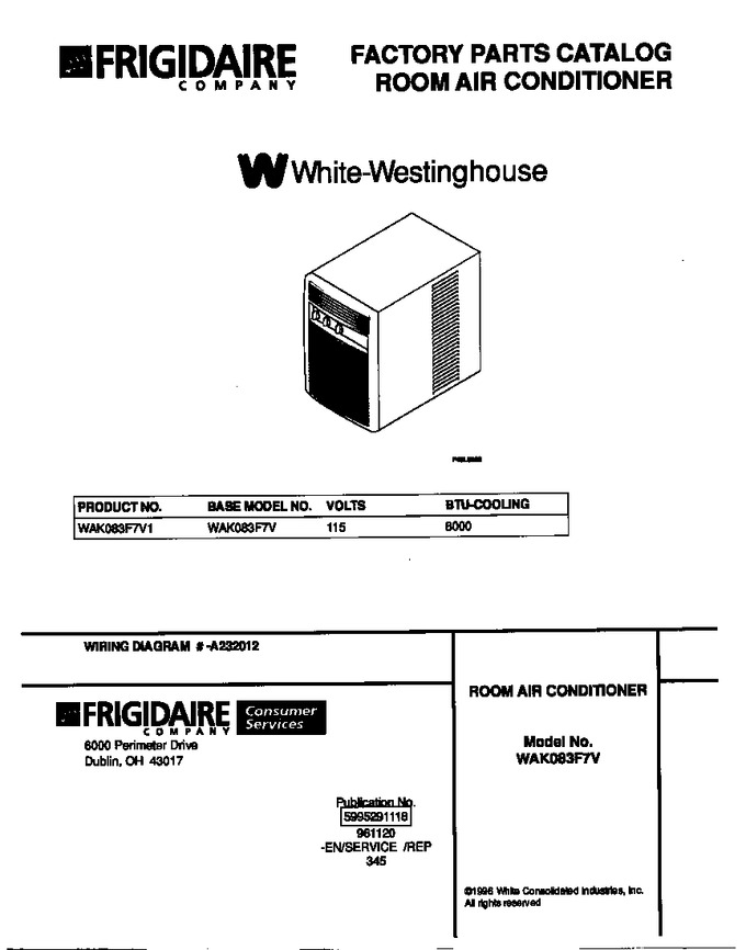 Diagram for WAK083F7V1