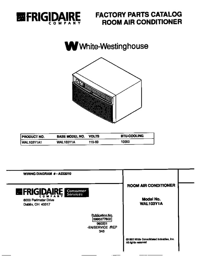Diagram for WAL103Y1A1