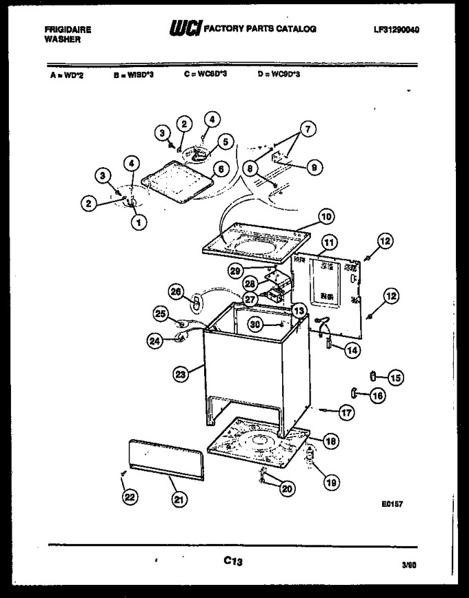 Diagram for WC8DW3