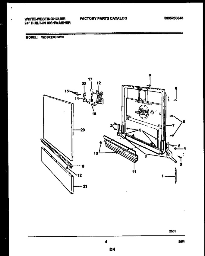 Diagram for WDB212GBW0