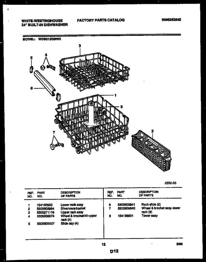 Diagram for WDB212GBW0