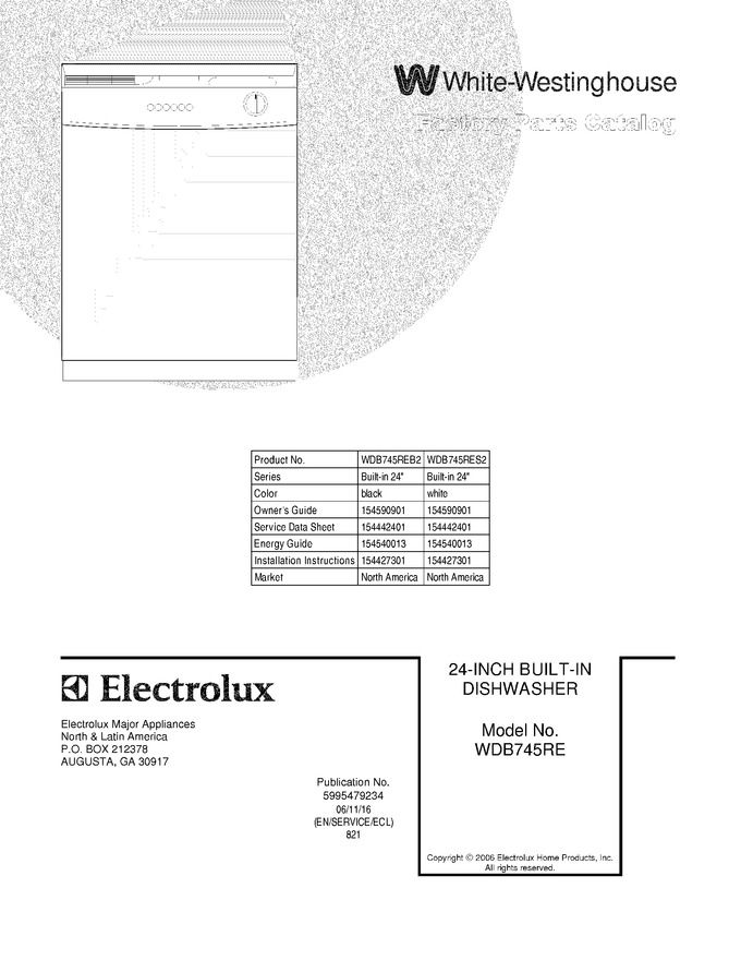 Diagram for WDB745RES2