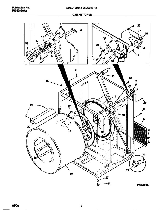 Diagram for WDE216RBD2