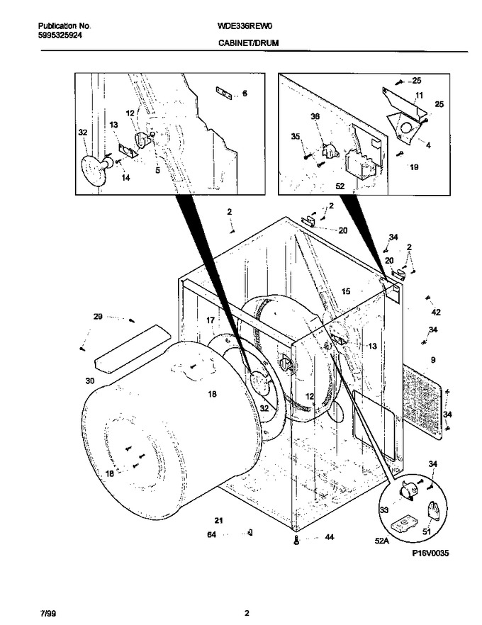 Diagram for WDE336REW0