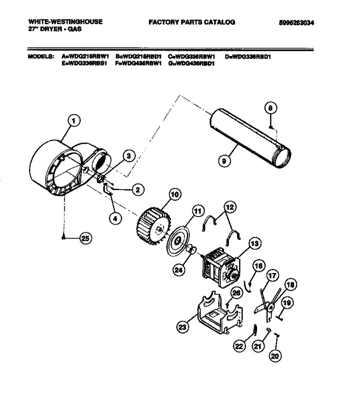Diagram for WDG436RBW1