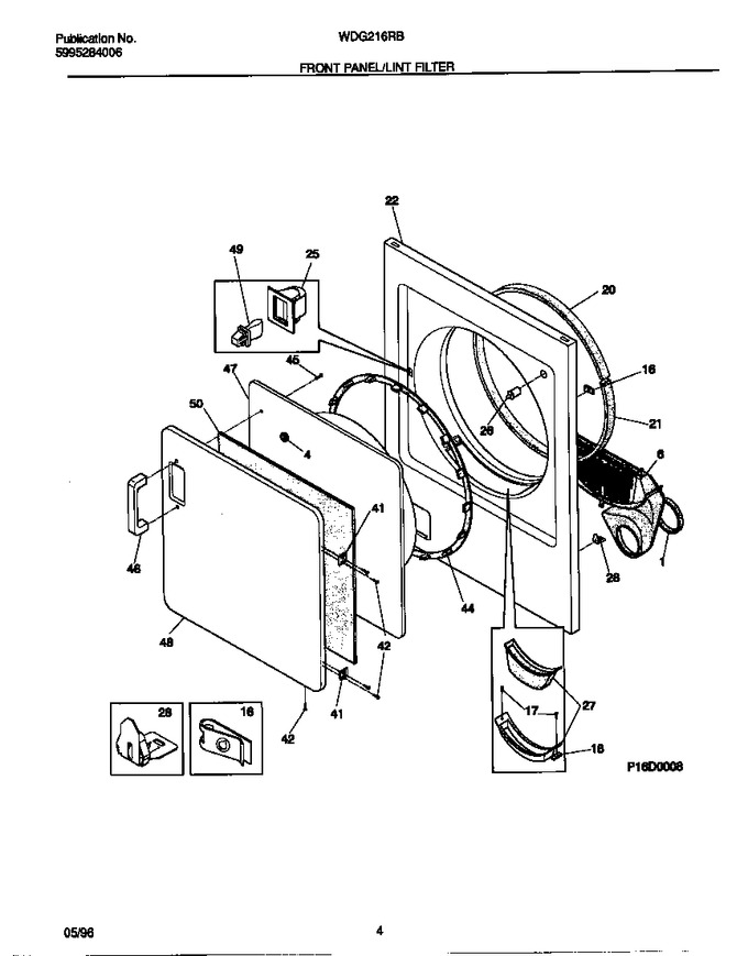 Diagram for WDG216RBD2